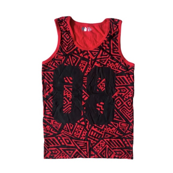 ARAMIS Men’s Red Black TShirt Size M - Picture 1 of 3
